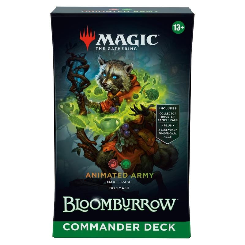Wizards of the Coast Trading Card Games Magic: The Gathering - Bloomburrow - Commander Deck Display (set of 4)