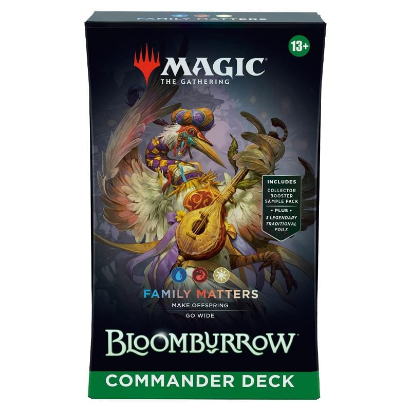 Wizards of the Coast Trading Card Games Magic: The Gathering - Bloomburrow - Commander Deck Display (set of 4)