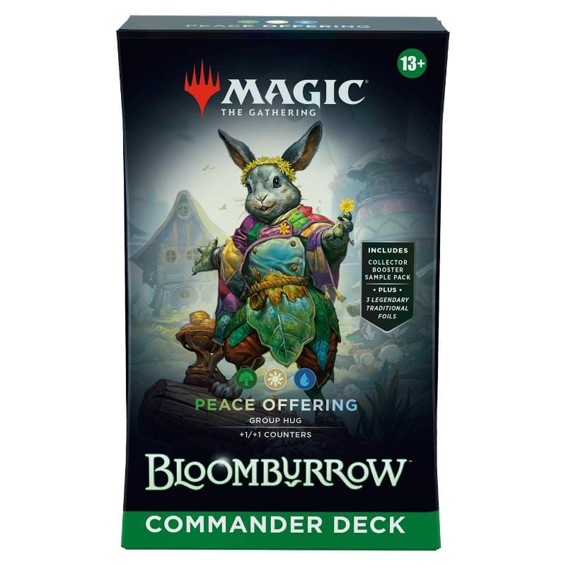 Wizards of the Coast Trading Card Games Magic: The Gathering - Bloomburrow - Commander Deck Display (set of 4)