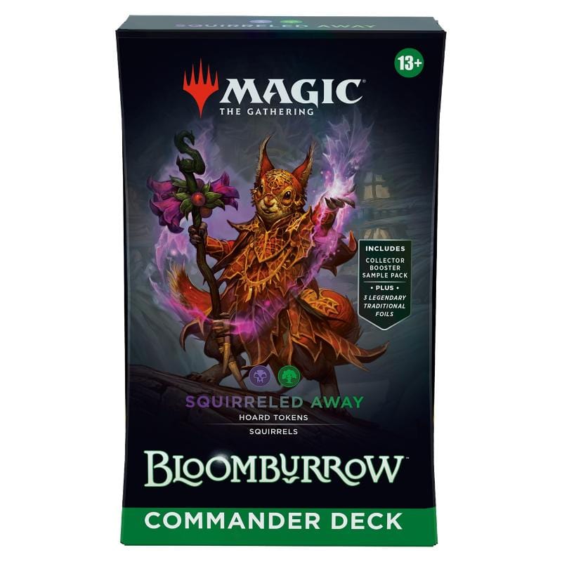 Wizards of the Coast Trading Card Games Magic: The Gathering - Bloomburrow - Commander Deck Display (set of 4)