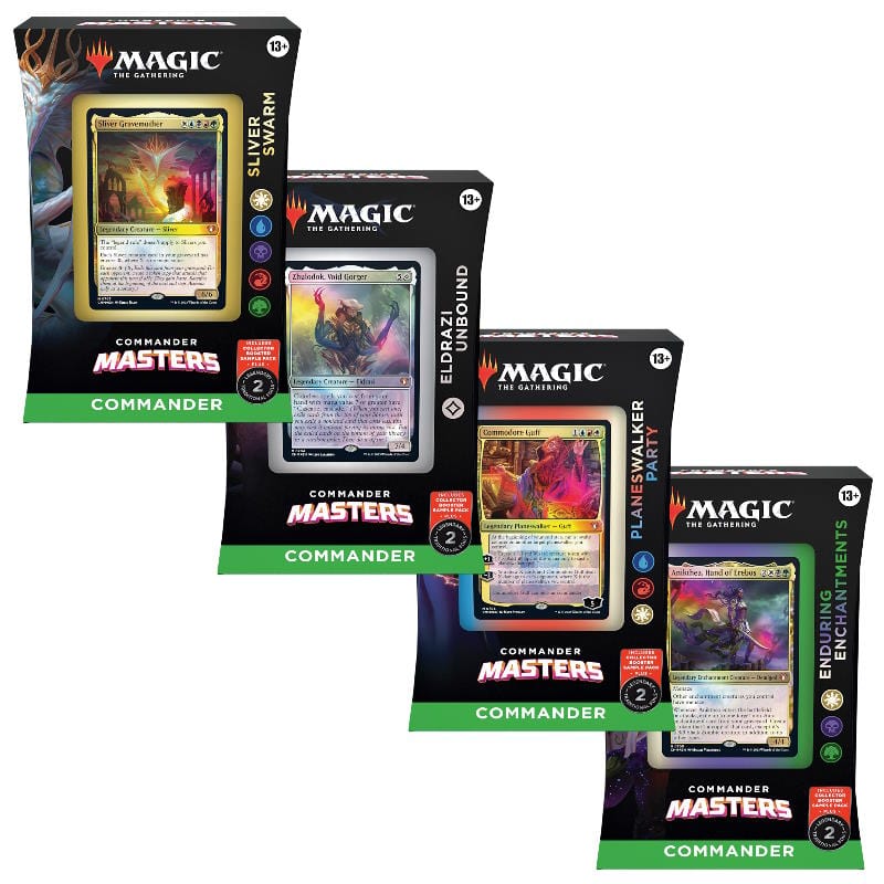 Wizards of the Coast Trading Card Games Magic: The Gathering - Commander Masters - Commander Deck (Assorted)