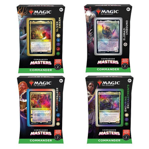 Wizards of the Coast Trading Card Games Magic: The Gathering - Commander Masters - Commander Deck Display (4)