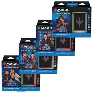 Wizards of the Coast Trading Card Games Magic: The Gathering - Doctor Who - Commander Deck (Assorted) (Preorder - 13/10 release)
