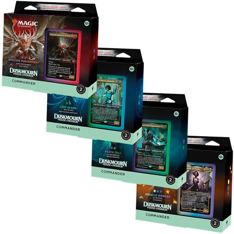 Wizards of the Coast Trading Card Games Magic: The Gathering - Duskmourn - House of Horror - Commander Deck (Assorted)