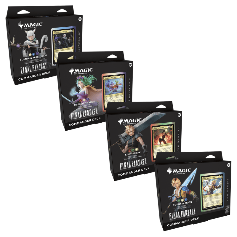 Magic: The Gathering - Final Fantasy - Commander Deck (Assorted) Gumnut Magic: The Gathering - Final Fantasy - Commander Deck (Assorted) Gumnut