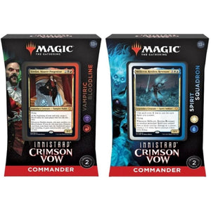 Wizards of the Coast Trading Card Games Magic: The Gathering - Innistrad Crimson Vow - Commander Deck Display (2 Decks)