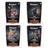 Wizards of the Coast Trading Card Games Magic: The Gathering - Marvel Super Heroes - Commander Deck Display (4 Decks)