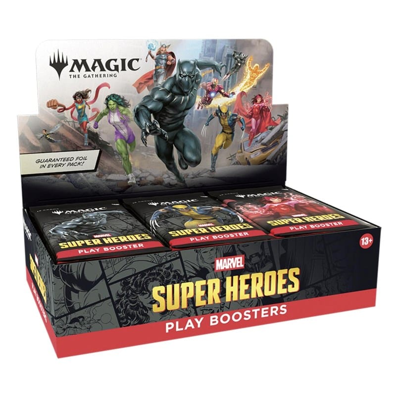 Wizards of the Coast Trading Card Games Magic: The Gathering - Marvel Super Heroes - Play Booster Box (30) (Preorder - 26/06/2026 Release)