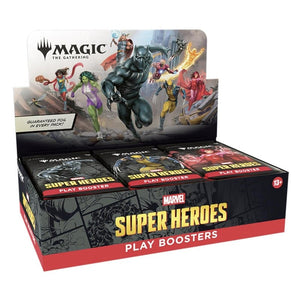 Wizards of the Coast Trading Card Games Magic: The Gathering - Marvel Super Heroes - Play Booster Box (30) (Preorder - 26/06/2026 Release)