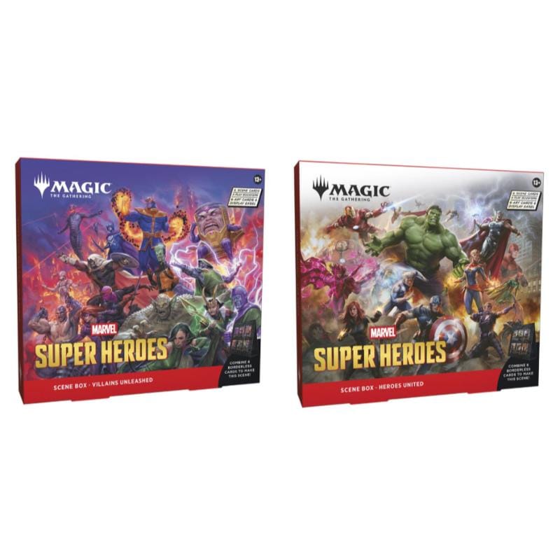 Wizards of the Coast Trading Card Games Magic: The Gathering - Marvel Super Heroes - Scene Box Set (2) (Preorder - 26/06/2026 Release)