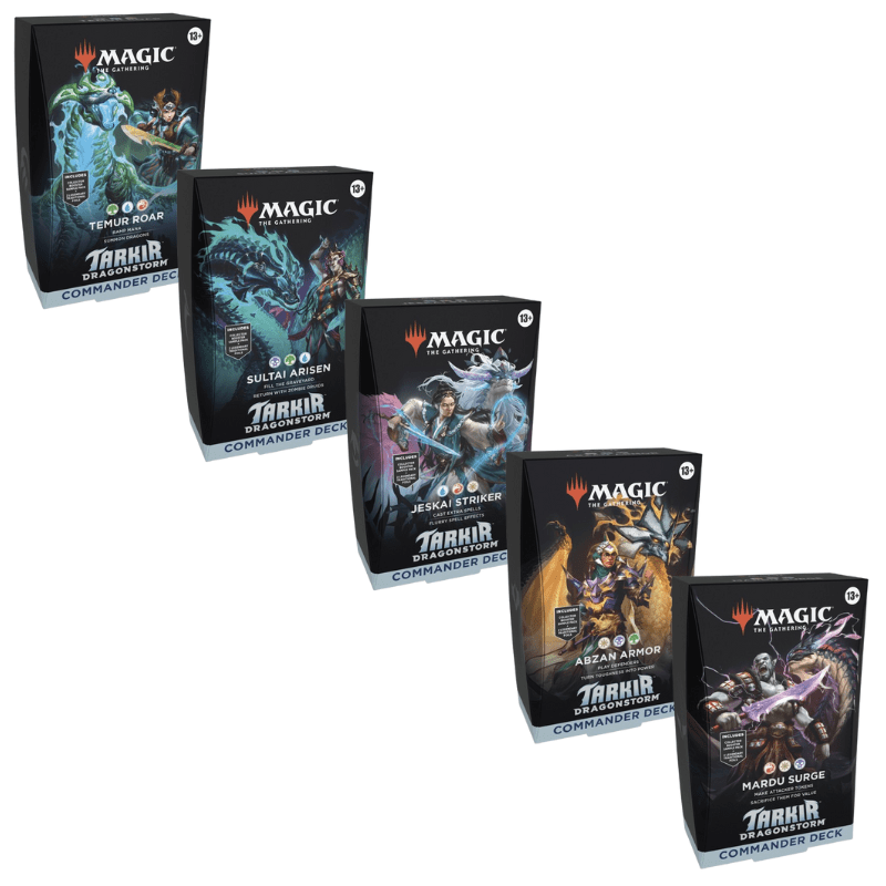 Wizards of the Coast Trading Card Games Magic: The Gathering - Tarkir Dragonstorm - Commander Deck (Assorted) (11/04/2025 Release)