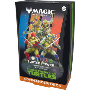 Wizards of the Coast Trading Card Games Magic: The Gathering - Teenage Mutant Ninja Turtles - Commander Deck (Preorder - 06/03/2026 Release)