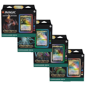 Wizards of the Coast Trading Card Games Magic: The Gathering - The Lord of the Rings - Tales of Middle-Earth - Commander Deck (Assorted)
