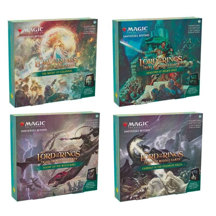 Magic: The Gathering - The Lord of the Rings - Tales of Middle-Earth - Scene Boxes (Set of 4)