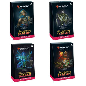 Wizards of the Coast Trading Card Games Magic: The Gathering - The Lost Caverns of Ixalan - Commander Deck Display (4) (17/11/2023 release)