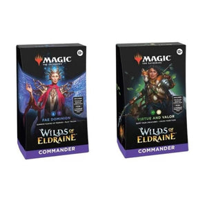 Wizards of the Coast Trading Card Games Magic: The Gathering - Wilds of Eldraine - Commander Deck Set (2) (08/09/2023 release)