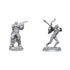 WizKids Miniatures Critical Role Unpainted Miniatures - Ashari Stoneguard & Ashari Skydancer