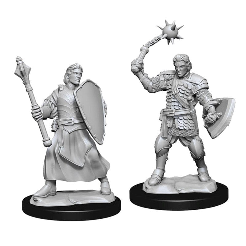 WizKids Miniatures Critical Role Unpainted Miniatures - Human Clovis Concord Cleric Male