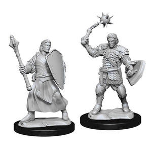 WizKids Miniatures Critical Role Unpainted Miniatures - Human Clovis Concord Cleric Male