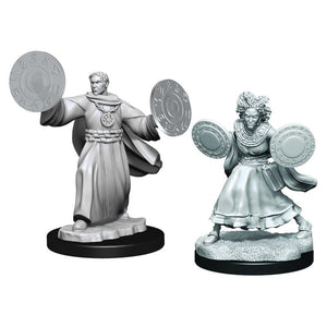 WizKids Miniatures Critical Role Unpainted Miniatures - Human Graviturgy and Chronurgy Wizards Female