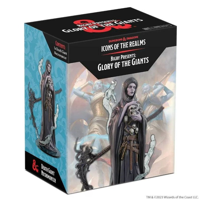 D&D Miniatures - Icons of the Realms - Bigby Presents Glory of the Giants Death Giant Necromancer Boxed Miniature