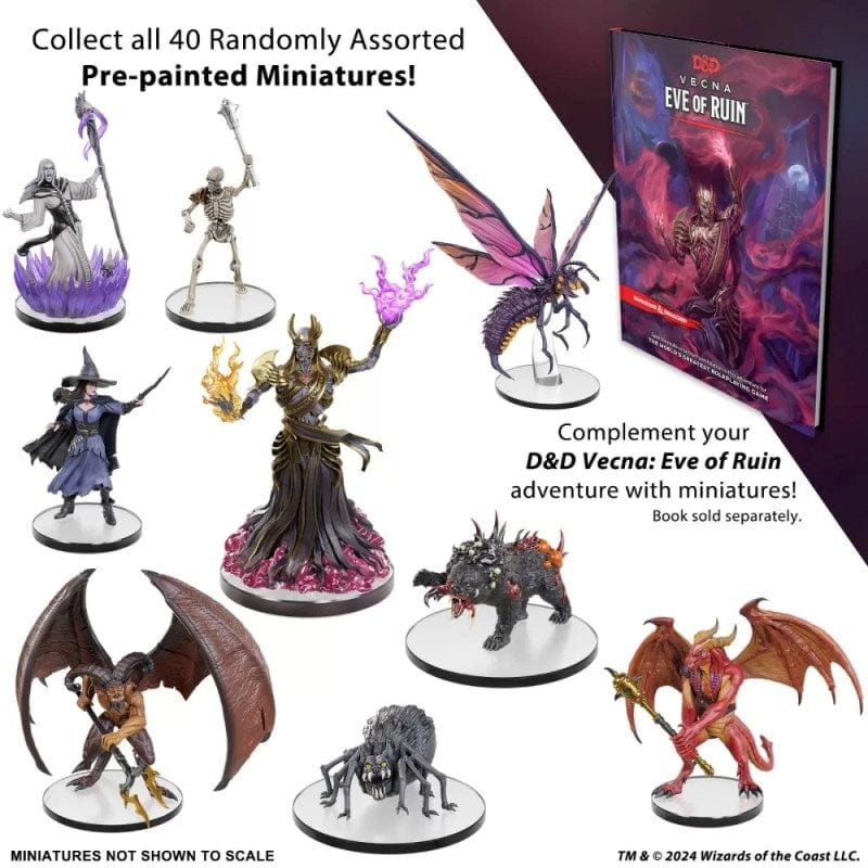 WizKids Miniatures D&D Miniatures - Icons of the Realms - Blind Booster - Vecna Eve of Ruin