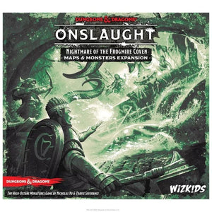 WizKids Miniatures D&D Onslaught - Nightmare Of The Frogmire Coven - Maps & Monsters Expansion