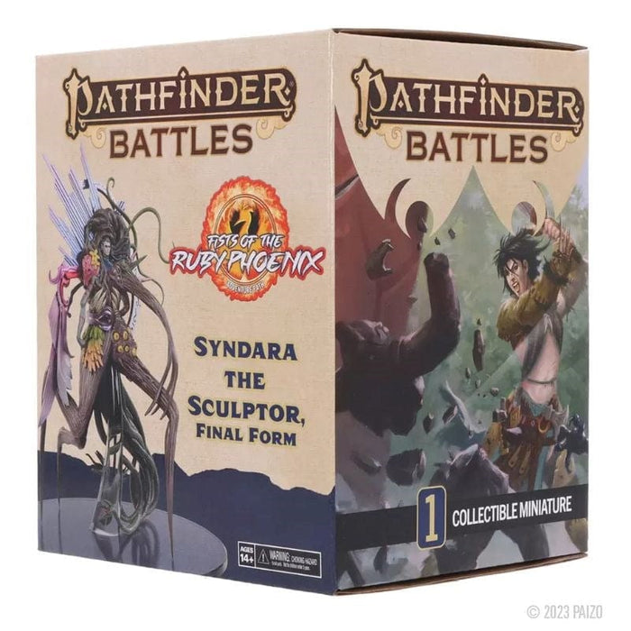 Pathfinder Battles - Fists of the Ruby Phoenix - Syndara the Sculptor, Final Form Boxed Figure
