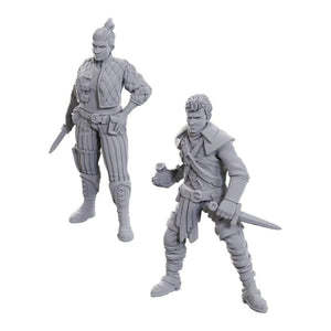 WizKids Miniatures Wizkids Unpainted Miniatures - Deep Cuts - Cutpurses Male & Female (September 2024 Release)