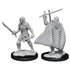WizKids Miniatures Wizkids Unpainted Miniatures - Deep Cuts - Elf Fighter Male