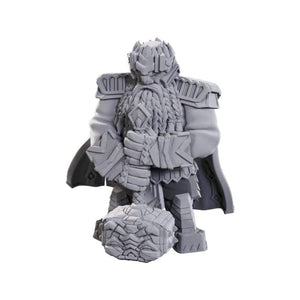 WizKids Miniatures Wizkids Unpainted Miniatures - Deep Cuts - Male Dwarf Champion High-Level (September 2024 Release)