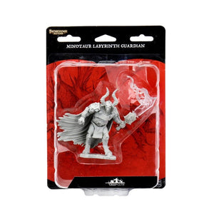 WizKids Miniatures Wizkids Unpainted Miniatures - Deep Cuts - Minotaur Labyrinth Guardian