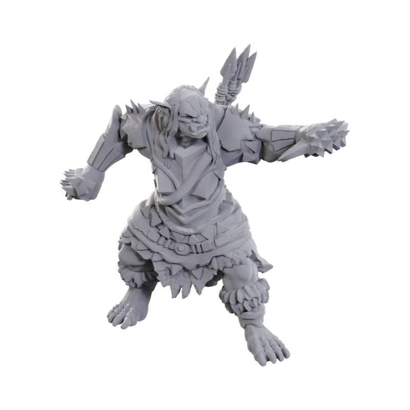 WizKids Miniatures Wizkids Unpainted Miniatures - Deep Cuts - Orc Brute (January 2025 Release)