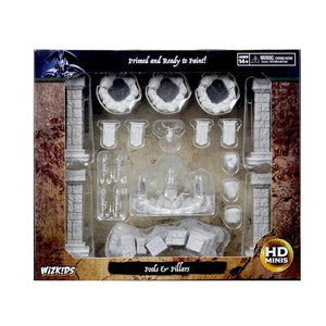 WizKids Miniatures Wizkids Unpainted Miniatures - Deep Cuts - Pools and Pillars