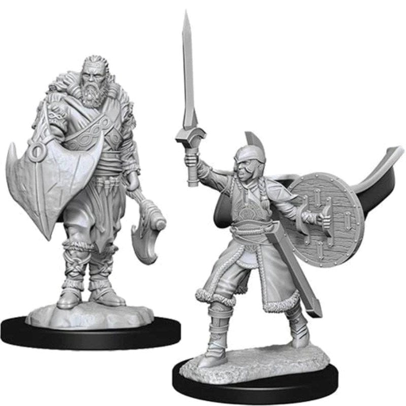 WizKids Miniatures Wizkids Unpainted Miniatures - Magic The Gathering - Human Berserkers