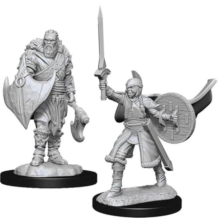 Wizkids Unpainted Miniatures - Magic The Gathering - Human Berserkers