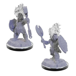 WizKids Miniatures Wizkids Unpainted Miniatures - Nolzur's - Azer Warriors (01/11 Release)