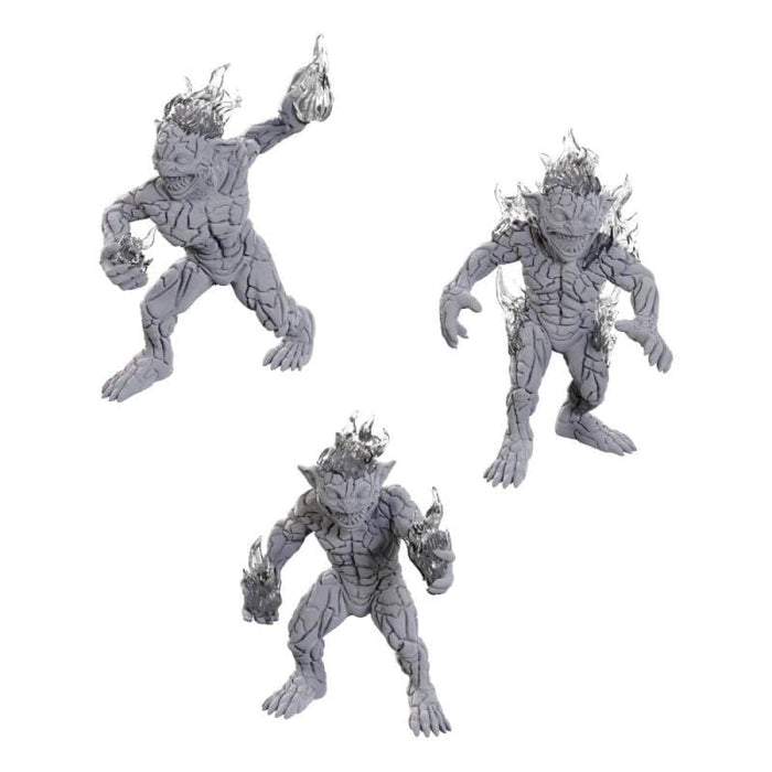 Wizkids Unpainted Miniatures - Nolzur's - Magmins (January 2025 Release)