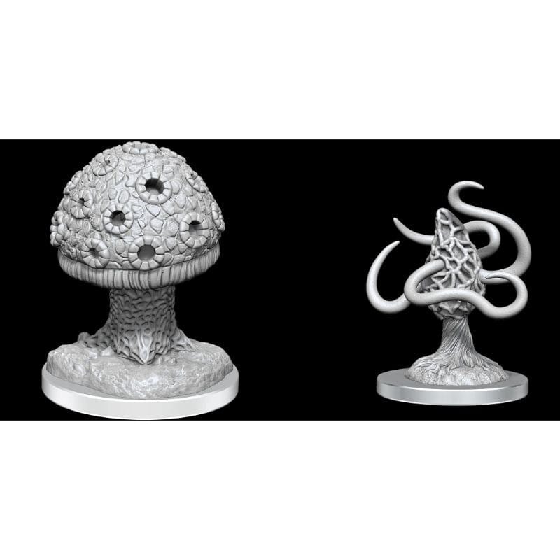 WizKids Miniatures Wizkids Unpainted Miniatures - Nolzur's - Shrieker & Violet Fungus