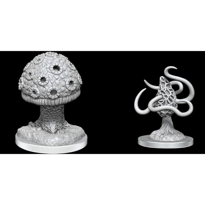 Wizkids Unpainted Miniatures - Nolzur's - Shrieker & Violet Fungus