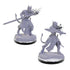 WizKids Miniatures Wizkids Unpainted Miniatures - Nolzur's - Tiefling Warlocks (01/11 Release)