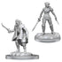 WizKids Miniatures Wizkids Unpainted Miniatures - Nolzurs - Elf Rogue & Half-Elf Rogue Protege