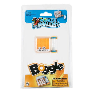 Worlds Smallest Board & Card Games World's Smallest Boggle