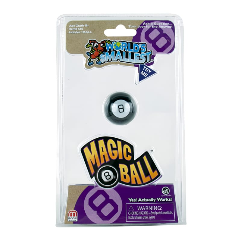 Worlds Smallest Novelties World's Smallest - Magic 8 Ball