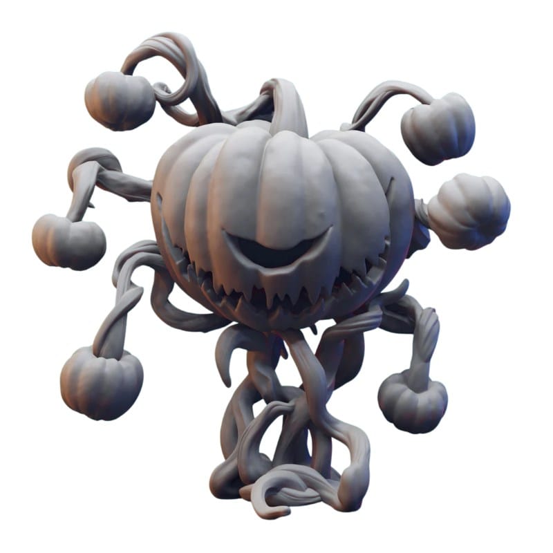 YKS Miniatures Miniatures YKS Miniatures - Beholder/Eye Tyrant - Pumpkin (XL) (06/04/2026 Release)
