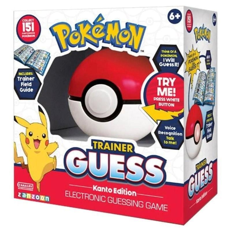 Zanzoon Board & Card Games Pokemon Trainer Guess  - Kanto Edition - Board Game