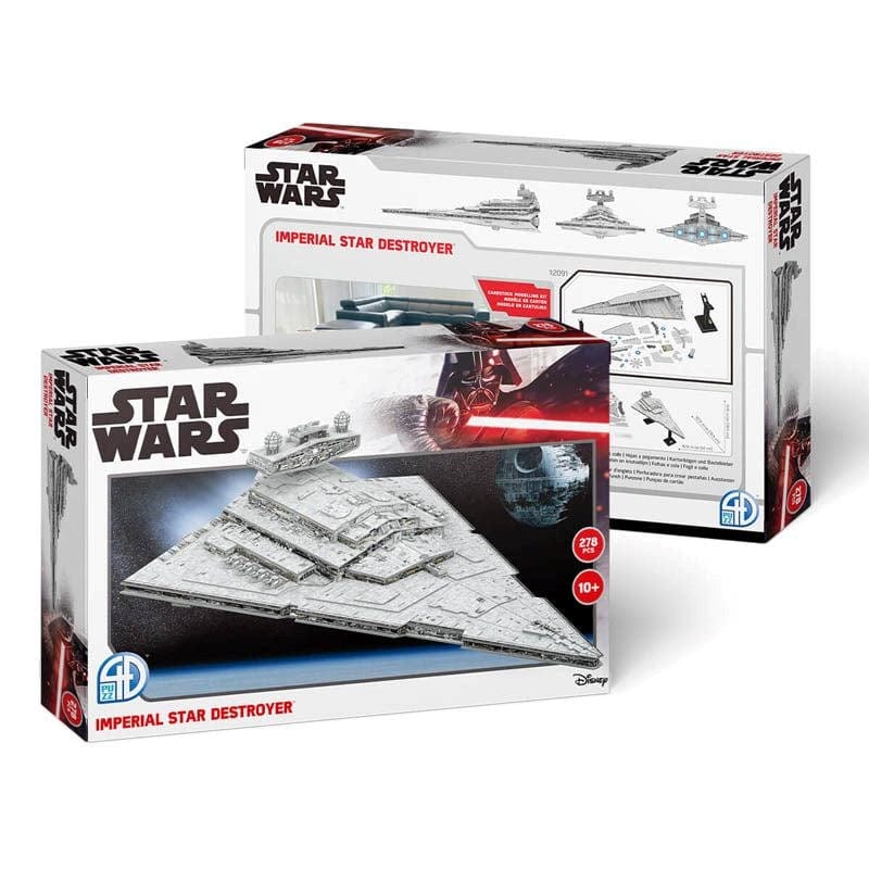 4DPUZZ Jigsaws Paper Model 3D - Star Wars - Imperial Star Destroyer (278pc)
