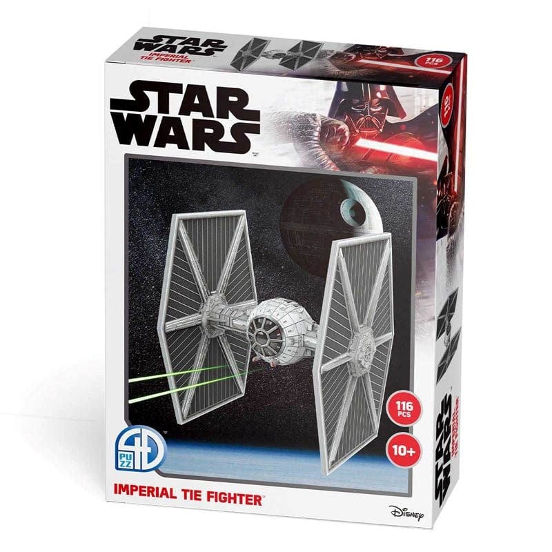 4DPUZZ Jigsaws Paper Model 3D - Star Wars -  TIE Fighter TIE/LN (116pc)