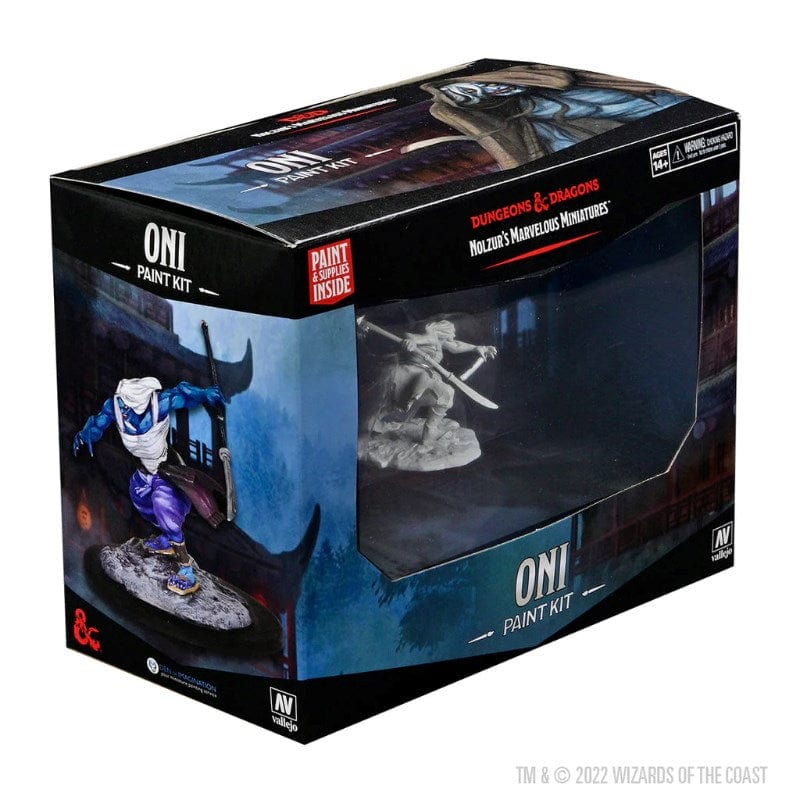 WizKids Miniatures D&D Nolzurs Marvelous Unpainted Miniatures Oni Paint Kit