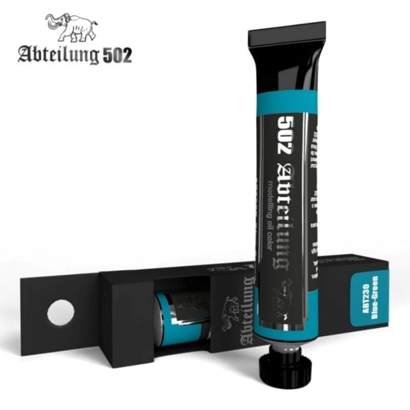 AK Interactive Hobby Abteilung 502 - Modelling Oil Color - Blue Green